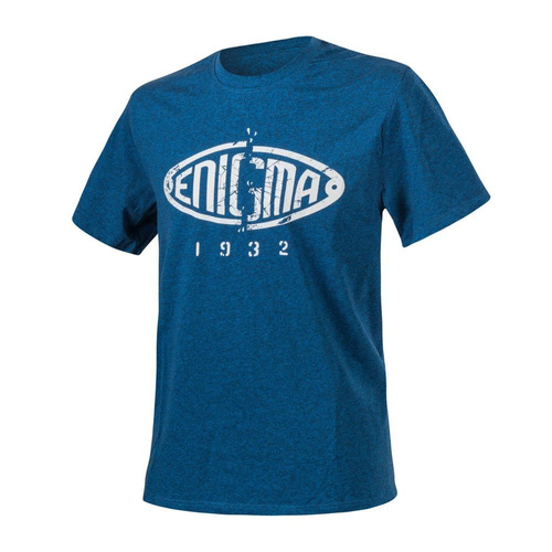 Helikon - Enigma T-Shirt - синий / черный меланж - TS-EMA-CO-6501Z - Футболки