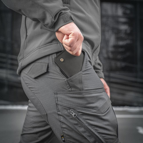 Тактические брюки - M-Tac - Тактические брюки Aggressor Gen.II Flex - Рипстоп - Темно-серый - 20058012.