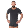 Brubeck - Термофутболка з коротким рукавом Active Wool Merino - Graphite - SS11710