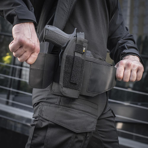 Кобури MOLLE - M-Tac - Кобура універсальна Elite - Ліворуч - Чорний - 10166002