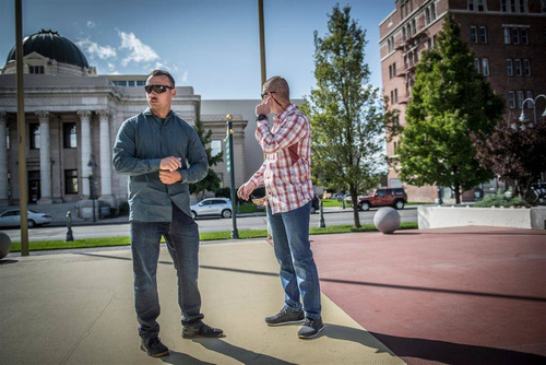 Helikon - Сорочка з суміші нейлону TRIP - Червоний плед - KO-TRI-NB-P7