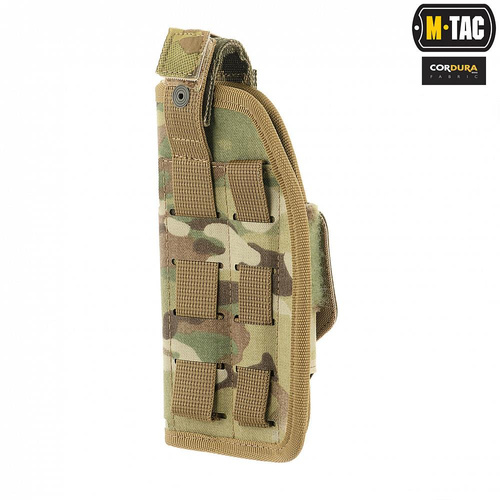 M-Tac - Кобура универсальная Elite - Правая - MultiCam - 10166008 - Кобуры MOLLE