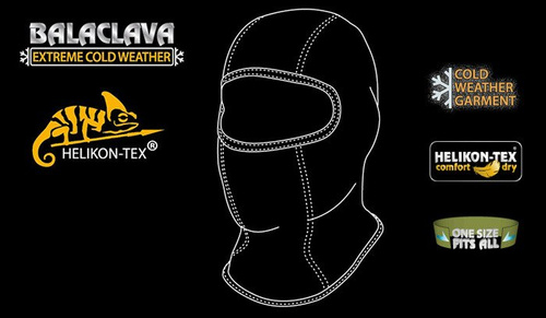 Helikon - Зимняя балаклава - Coyote Brown - CZ-KO2-FG-11 - Балаклавы - Одежда