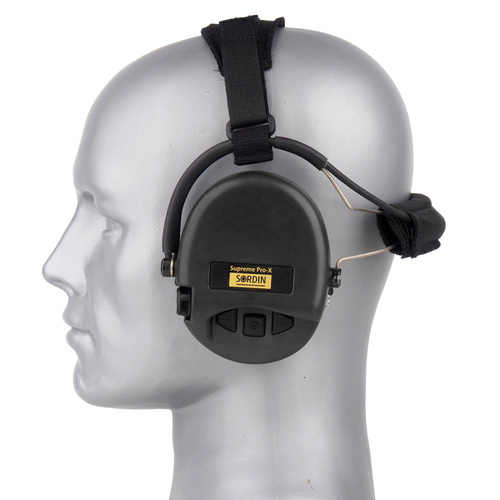 Активные наушники - Sordin - Supreme® Pro-X активные защитные слуховые аппараты - Чёрный - 76302-X-02-S.