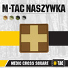 M-Tac - 3D PVC Нашивка Medic Cross Square patch - Coyote - 51124005