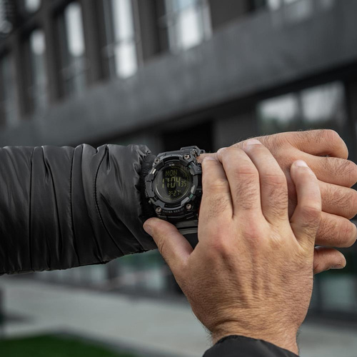 M-Tac - Тактические часы 2037 - светодиодные - 5 ATM - Черный - 50007002 - Часы - Снаряжение