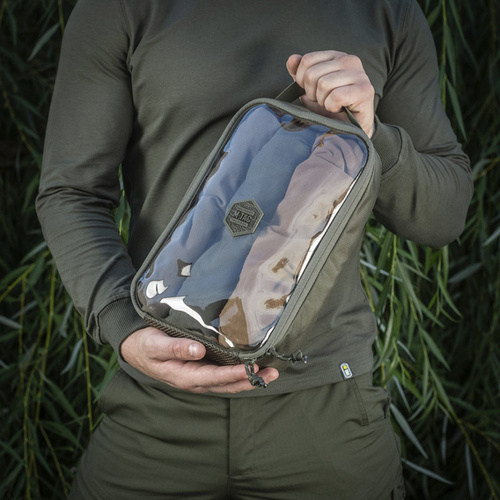 M-Tac - Прозрачный органайзер Tool Elite Large Gen.II - Кордура - Нейлон - Черный - 10147802-L - Грузовые подсумки