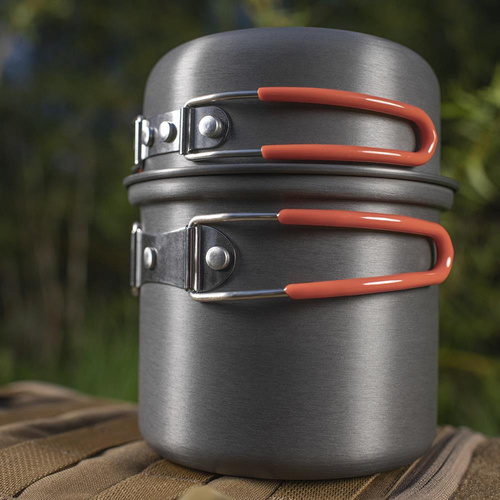 M-Tac - Индивидуальный котелок - зеленый - MTC-DM-CP1 - Котелки