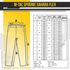 M-Tac - Трекинговые брюки Sahara Flex Lite - Черный - 20064002