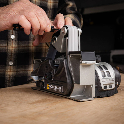 Точилки для ножей - Work Sharp - Точилка электрическая Ken Onion Edition Elite Mk2 + насадка Grinding Mk2 - черный - WSKTS-KO2-ELT