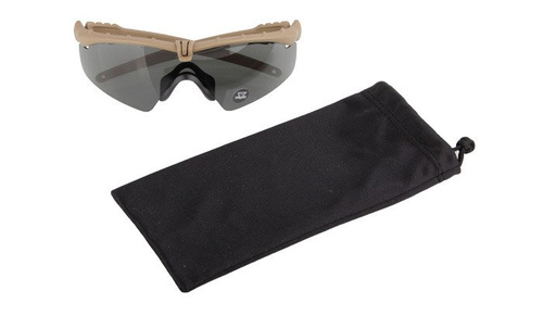 Средства защиты - Oakley - Очки баллистические SI Ballistic M Frame 3.0 Dark Bone - Серый - OO9146-05 - Баллистические очки