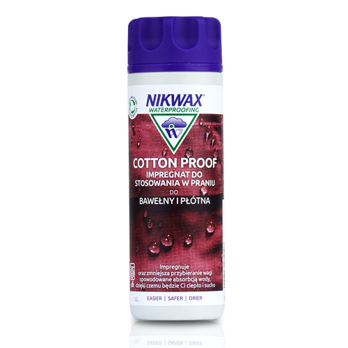 Nikwax - Impregnat Cotton Proof - 300 мл - 2H1 - Уходу за одеждой