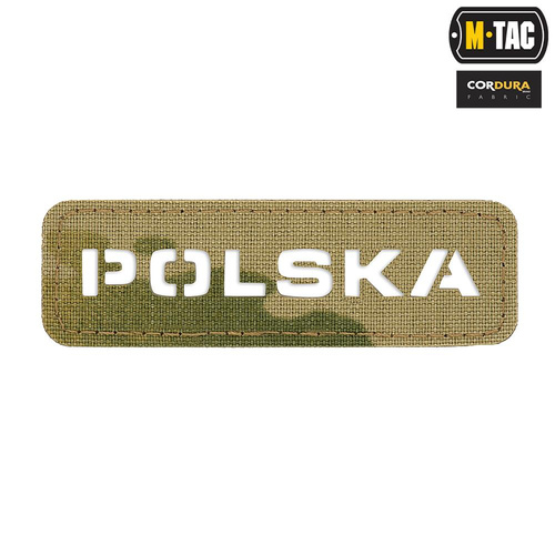 M-Tac - Нашивка Польща 25х80 - Laser Cut - MultiCam - 51002008 - Нашивки