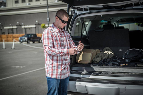 Тактичні сорочки - Helikon - Сорочка з суміші нейлону TRIP - Плед індиго - KO-TRI-NB-P8