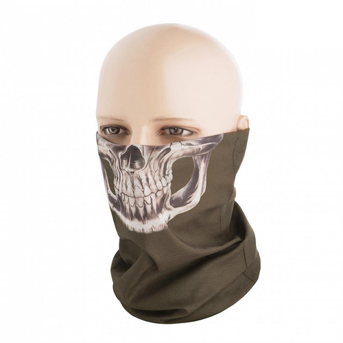 M-Tac - Лёгкая шарф-балаклава Reaper Skull - Olive Drab - HLI-SSB-OD - Балаклавы