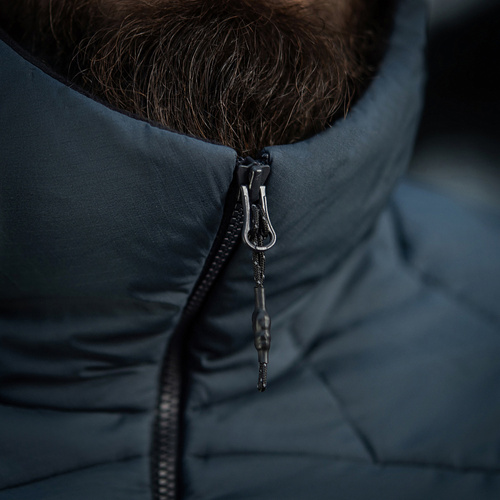 Куртки зимние - M-Tac - Пуховая куртка Jarl - нейлон - Primaloft - Dark Navy Blue - 20544006