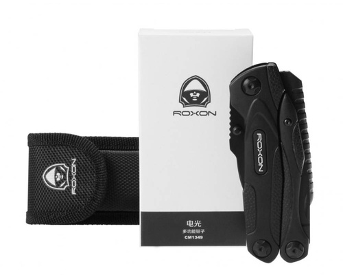 Багатофункціональні ножі - Roxon - Sparkle кремінний мультитул - чорний - CM1349