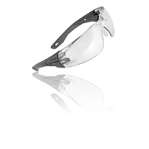 Захисні окуляри - Bolle Safety - Окуляри захисні RUSH+ 2.0 - EN ISO 16321-1 - Platinum - Прозорий - RUSPMN10E