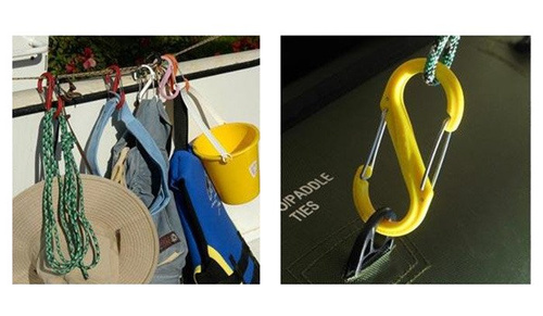 Nite Ize - Kaрабін S-Biner #4 Plastic Black Gate - Coyote - SBP4-03-28BG - Карабины - Туризм