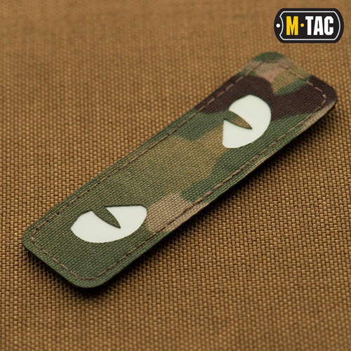 M-Tac - Нашивка Morale Patch - Cat Eyes - Laser Cut - MultiCam - 51009899 - Нашивки - Одяг