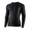 Brubeck - Термофутболка з довгим рукавом Active Wool Merino - Black - LS12820