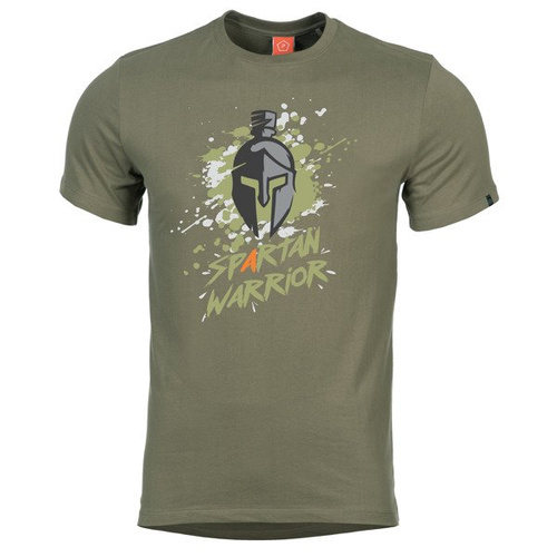 Pentagon - Футболка Ageron - Spartan Warrior - Зелений OD - K09012-SW-06 - Футболки