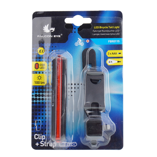 Освещение для велосипеда - Falcon Eye - светодиодный задний фонарь для велосипеда - 100 лм - FBR0115