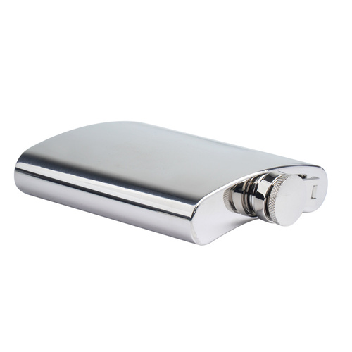 Фляги - Mil-Tec - Фляга з нержавіючої сталі - 220 мл - сріблястий - 14520018-008