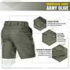 M-Tac - Тактичні шорти Aggressor - Polycotton - Rip-Stop - Army Olive - 20018062.