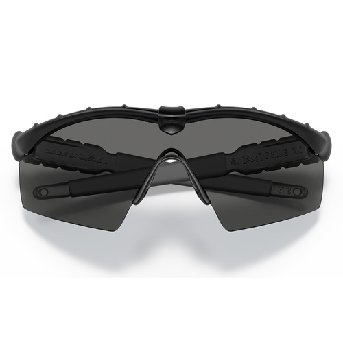 Защитные очки - Oakley - баллистические очки Standard Issue M Frame 2.0 Industrial - матовый черный - серые линзы - OO9213-03