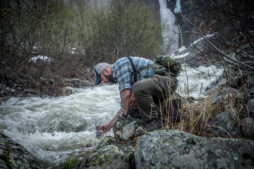 Helikon - Штани Pilgrim® - Ash Grey / Чорні - SP-PGM-DC-8501A - Штани тактичні