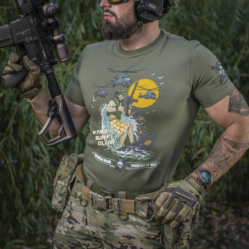 Одяг - M-Tac - Футболка Surf Club - Light Olive - 80062038 - Футболки