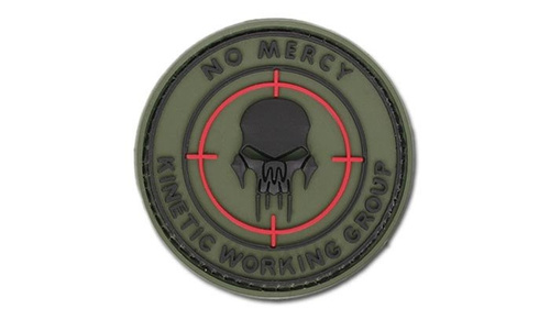 FOSTEX - Naszywka 3D - No Mercy - Kinetic Working Group - Forest - Нашивки