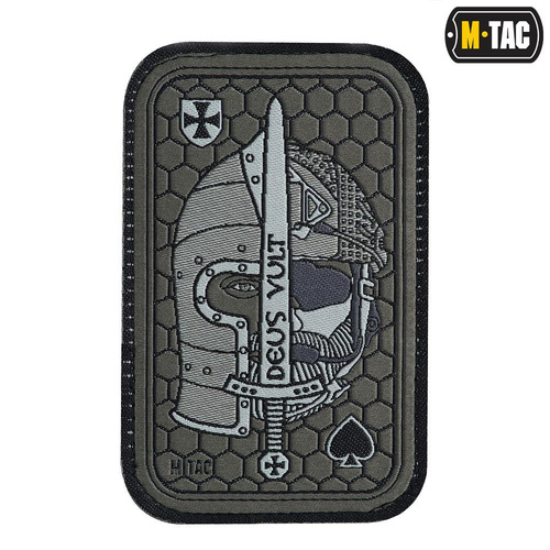 M-Tac - Нашивка Morale Patch Deus Vult Ace - Жаккард - 51117001 - Нашивки