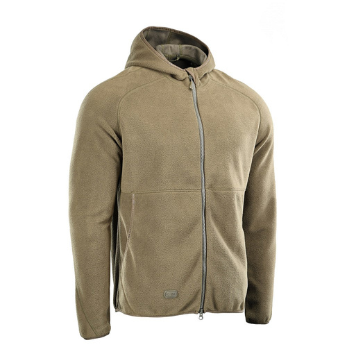 M-Tac - Мужская толстовка Lite Microfleece Hoodie - Dark Olive - 20026048 - Флисовые куртки - Одежда