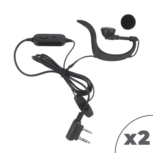 Спорядження - BaoFeng - Короткохвильова радіостанція - 2 шт - чорний - BF-T17 - Рації