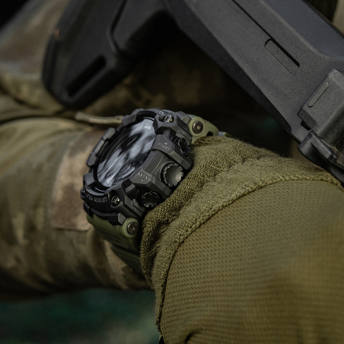 M-Tac - Тактические часы 2037 - светодиодные - 5 ATM - Зелёный - 50007001 - Часы - Снаряжение