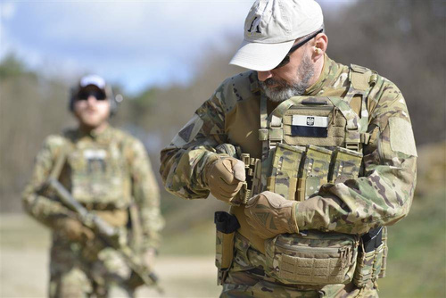 Снаряжение - Direct Action - Передняя панель Spitfire Shotgun Shell Flap® - Ranger Green - PC-SCFP-CD5-RGR - Подсумки тактические