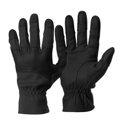 Direct Action - тактические перчатки Crocodile FR Gloves Long® - козья кожа - черный - GL-CRFL-NMX-BLK.