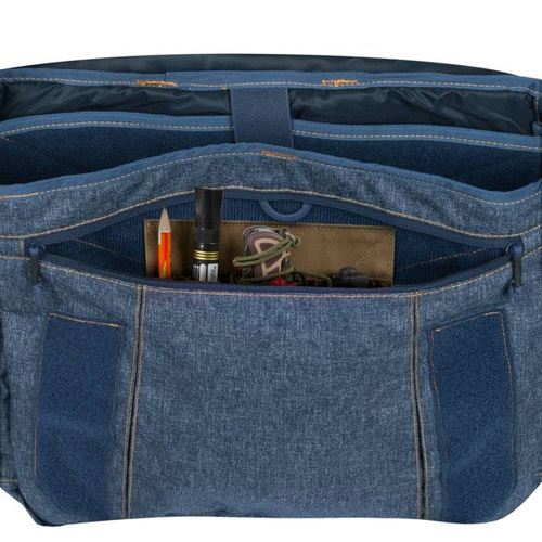 Сумки - Helikon - Сумка Urban Courier Bag Large® - Nylon - Melange Blue - TB-UCL-NL-M2