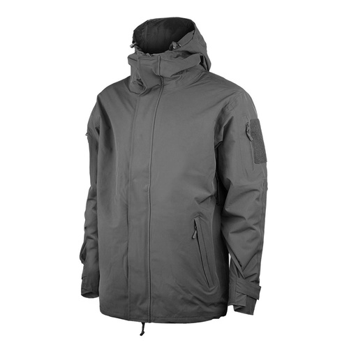 Mil-Tec - Дощовик з флісовою підкладкою Wet Weather Jacket Gen.II - Black - 10616002. - Зимові куртки