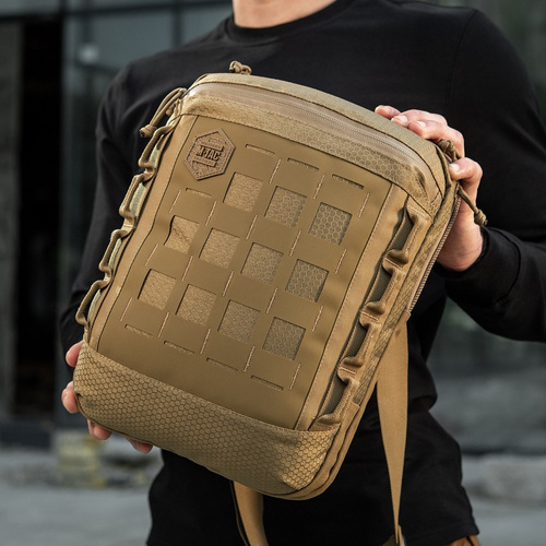 M-Tac - Сумка на плечо Laser Cut Hex - Cordura - Coyote - 10241005 - Сумки