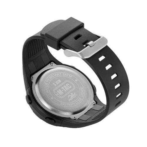 M-Tac - Тактичний годинник 2166 - LED - 5 ATM - Чорний - 50008002 - Годинники - Спорядження