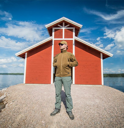 Одежда - Helikon - Флисовая толстовка Stratus® - Теневой серый - BL-STC-HF-35 - Флисовые куртки