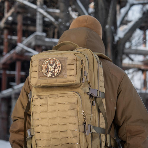 M-Tac - 3D ПВХ Нашивка Deus Vult - Coyote - 51116005 - Нашивки