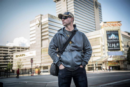 Одежда - Helikon - Толстовка на молнии Urban Tactical Hoodie® - Полиэстер - Черный - BL-UHF-PO-01 - Толстовки Helikon