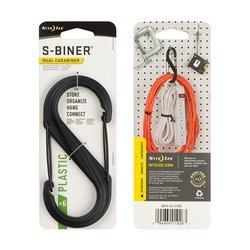 Nite Ize - S-Biner® Plastic #6 карабин - черный - SBP6-03-01BG