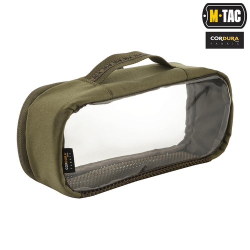 Рюкзаки - M-Tac - Прозрачный карман Elite Medium - Ranger Green - 10147023-M - Сумки