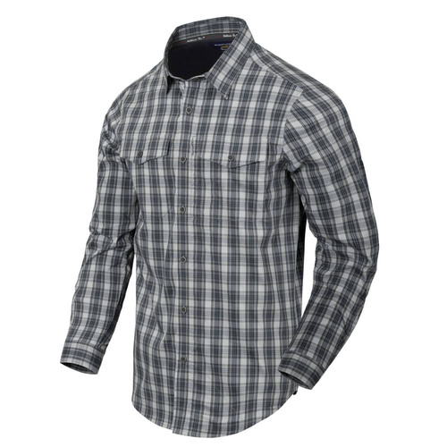 Helikon - Сорочка Covert Concealed Carry - Foggy Grey Plaid - KO-CCC-CB-PC - Тактичні сорочки