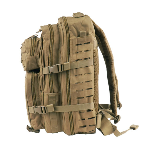 Рюкзаки тактичні - Mil-Tec - Рюкзак Large Assault Pack Laser Cut - Coyote Tan - 14002705 - Mil-Tec - Large Assault Pack Laser Cut - Coyote Tan - 14002705